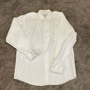 Pronto-Uomo‎ White Dress Shirt - 17 36/37